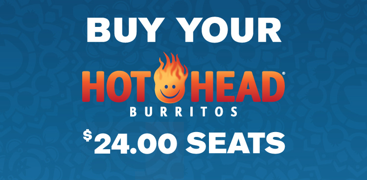 Buy Your Hot Head Burritos $24.00 Seats