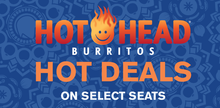 Buy Your Hot Head Burritos $24.00 Seats